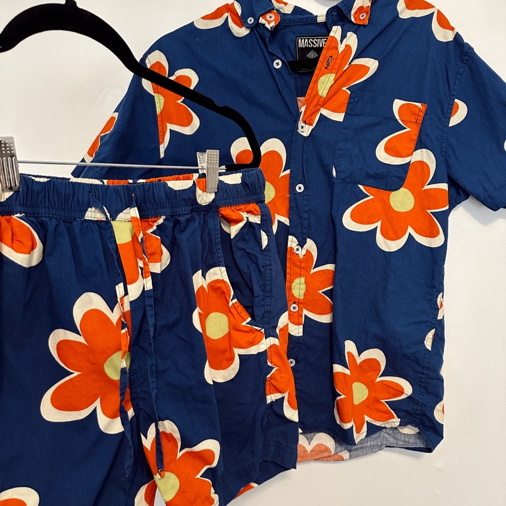 Men’s Floral Set